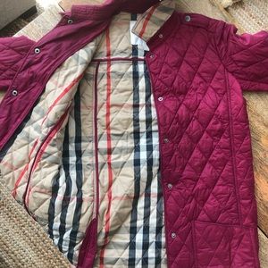 Quilted Burberry Jacket